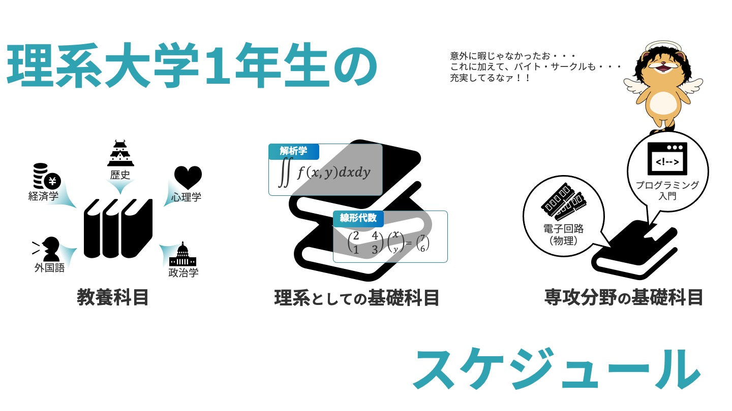 理系大学生の4年間の生活とは スケジュールは忙しい 流れを徹底解説 情報系 まさぽん研究室